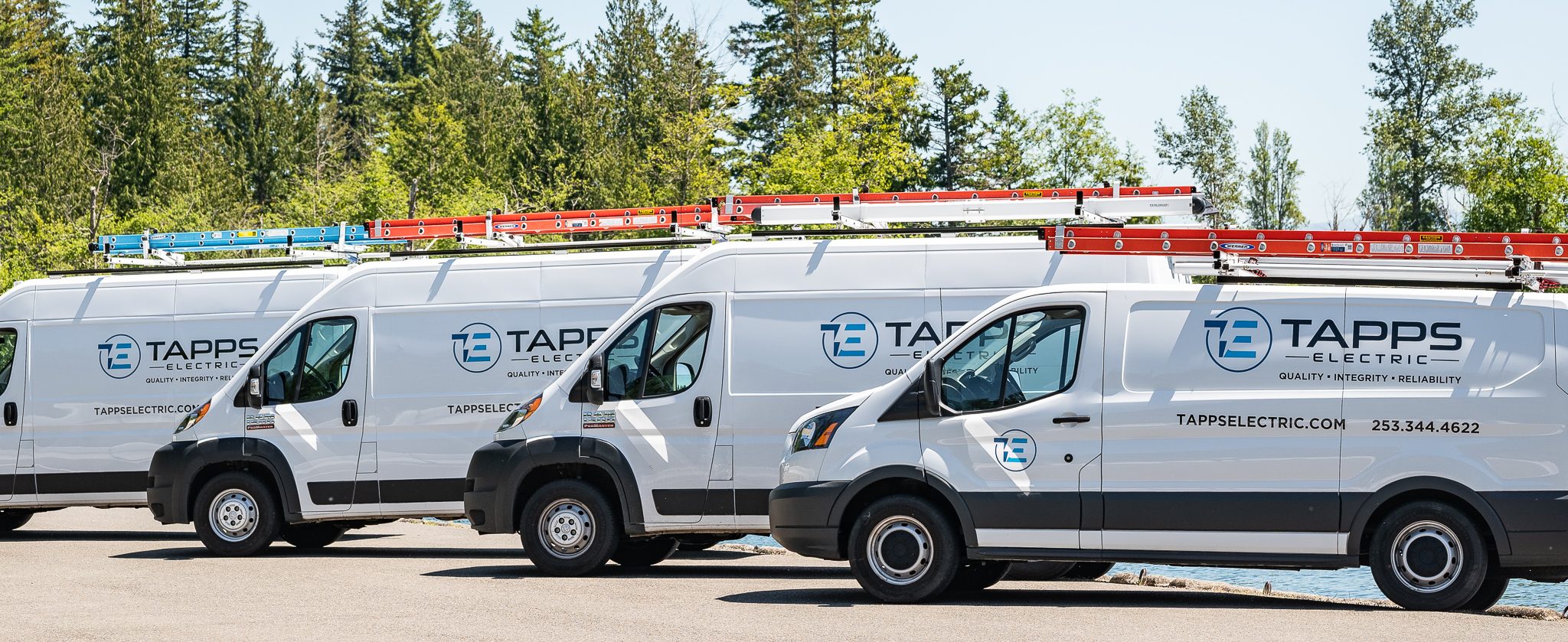 Tapps Electric Service Vans